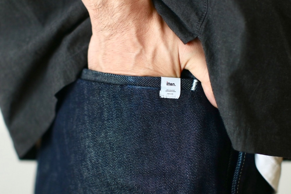 JAPAN MADEitten. (åƥ) "itten 03 field trousers -Indigo denim-"