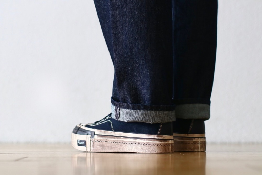 JAPAN MADEitten. (åƥ) "itten 03 field trousers -Indigo denim-"