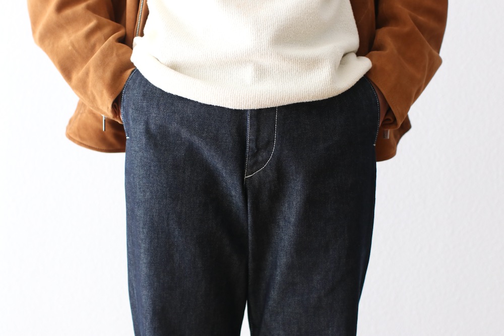 JAPAN MADEitten. (åƥ) "itten 03 field trousers -Indigo denim-"