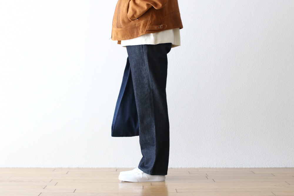 JAPAN MADEitten. (åƥ) "itten 03 field trousers -Indigo denim-"