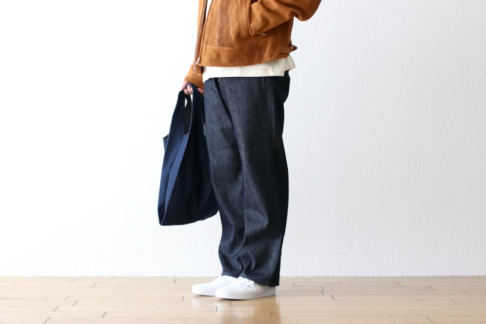 JAPAN MADEitten. (åƥ) "itten 03 field trousers -Indigo denim-"