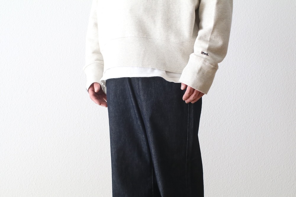 JAPAN MADEitten. (åƥ) "itten 03 field trousers -Indigo denim-"