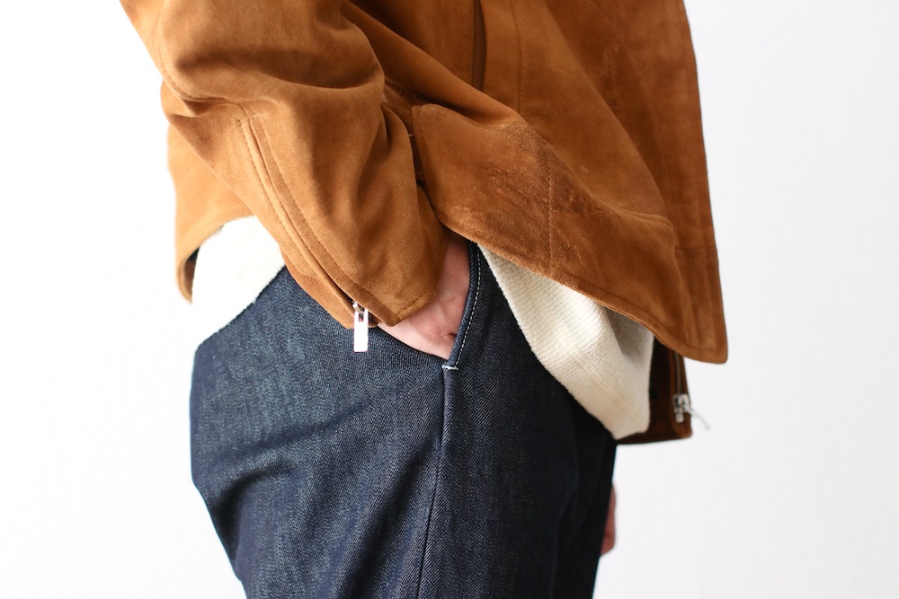 JAPAN MADEitten. (åƥ) "itten 03 field trousers -Indigo denim-"