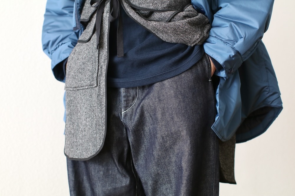 JAPAN MADEitten. (åƥ) "itten 03 field trousers -Indigo denim-"