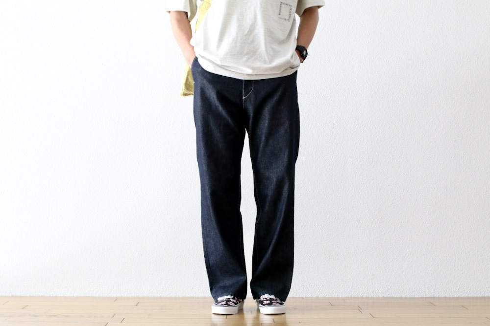 ��JAPAN MADE��itten. (���åƥ�) "itten 03 field trousers -Indigo denim-"
