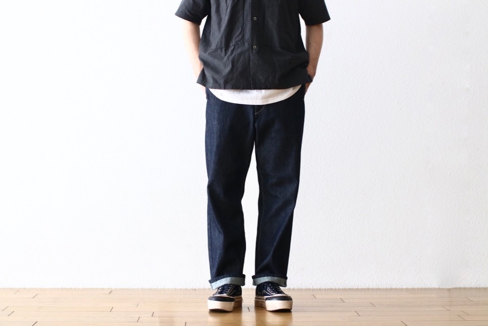 JAPAN MADEitten. (åƥ) "itten 03 field trousers -Indigo denim-"