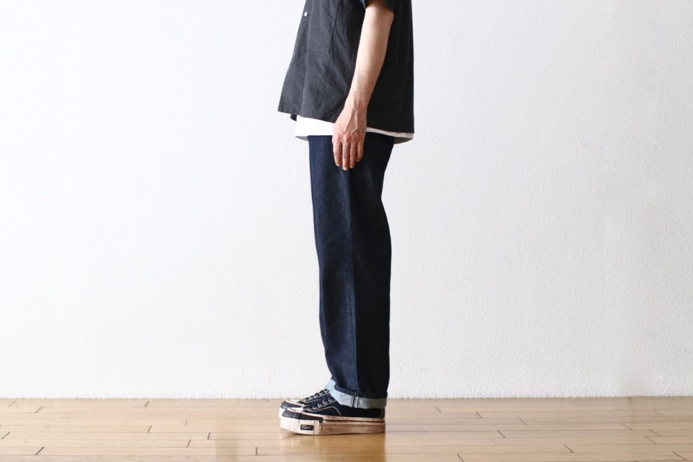 JAPAN MADEitten. (åƥ) "itten 03 field trousers -Indigo denim-"