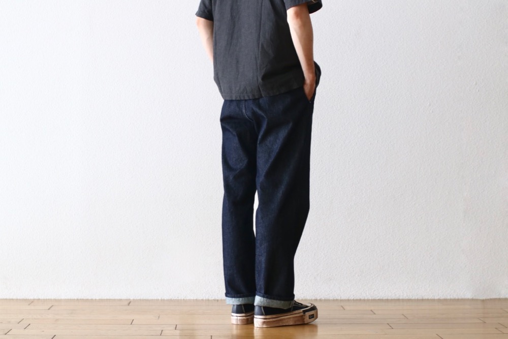 JAPAN MADEitten. (åƥ) "itten 03 field trousers -Indigo denim-"