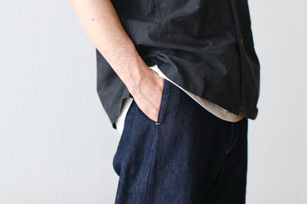JAPAN MADEitten. (åƥ) "itten 03 field trousers -Indigo denim-"