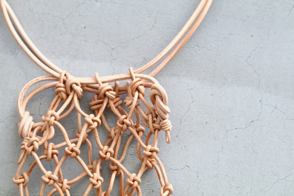 HenderScheme(���������������) "leather nest bag"