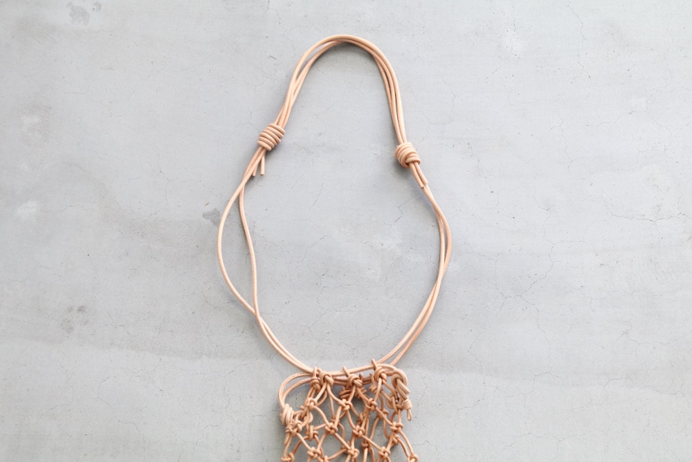 HenderScheme(���������������) "leather nest bag"