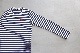 ��unisex��PLAY COMME des GARCONS(�ץ쥤 ���� �� ����륽��) "L/S TEE NAVY BORDER With Double Heart - AX-T228-051 -"
