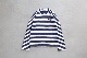 ��unisex��PLAY COMME des GARCONS(�ץ쥤 ���� �� ����륽��) "L/S TEE NAVY BORDER With Double Heart - AX-T228-051 -"