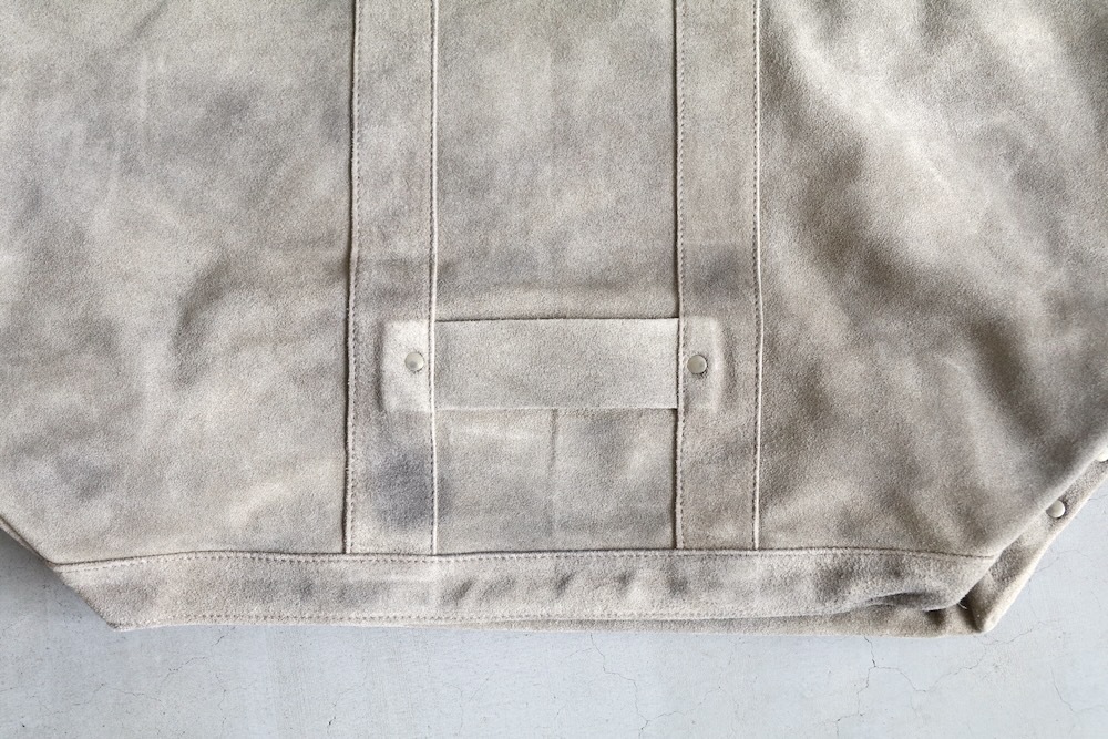 SEVEN BY SEVEN (֥Х֥) "HAND PAINTED LEATHER TOTE BAG - Cow split leather -"