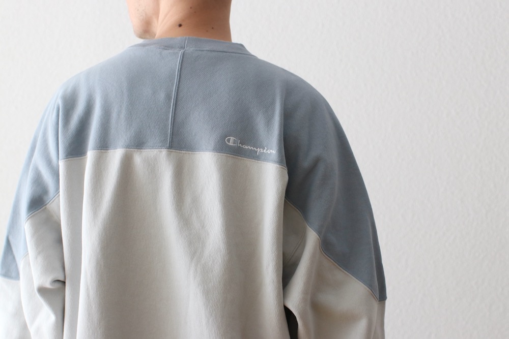 エヌハリウッド　チャンピオン　L N.HOOLYWOOD - N.HOOLYWOOD×CHAMPION CREW NECK SWEAT SHIRT / エヌ