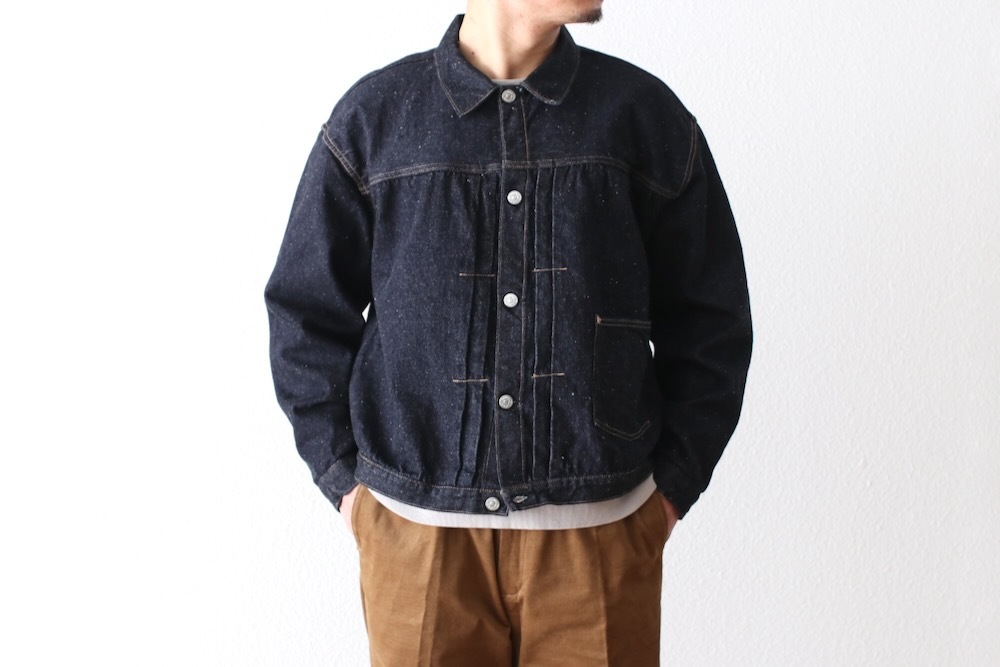 KAPTAIN SUNSHINE(����ץƥ󥵥󥷥㥤��) "Denim Tracker 1P Jacket"