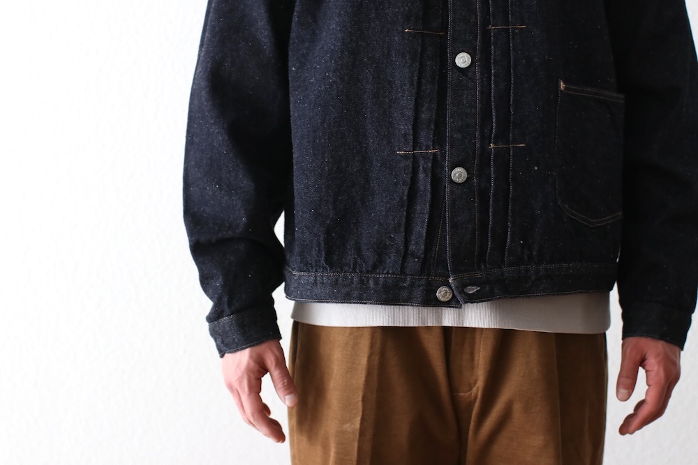 KAPTAIN SUNSHINE(����ץƥ󥵥󥷥㥤��) "Denim Tracker 1P Jacket"