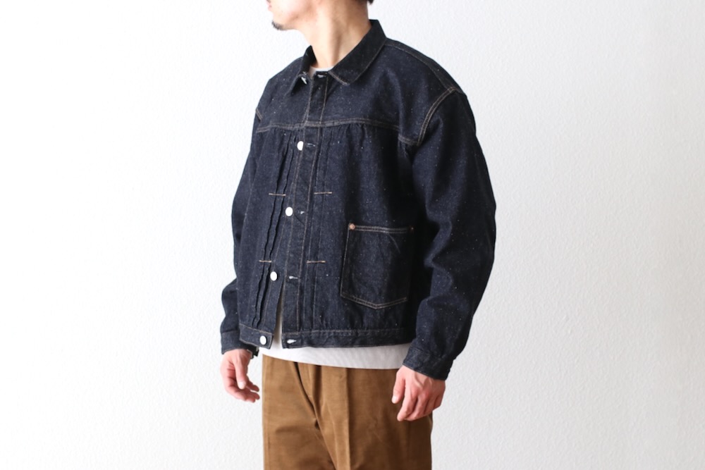 KAPTAIN SUNSHINE(����ץƥ󥵥󥷥㥤��) "Denim Tracker 1P Jacket"