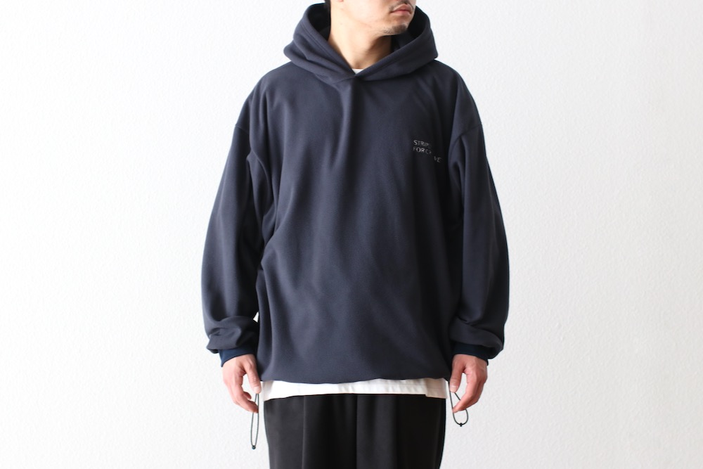 S.F.C(�������ե���) "FLEECE SUPER BIG   HOODY LS TEE W/DRAWSTRINGS"