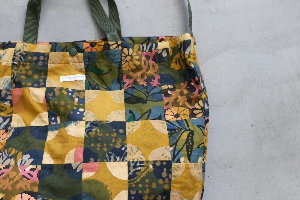 Engineered Garments (���󥸥˥����ɥ�������) "Carry All Tote - Multi Pattern Patchwork - "