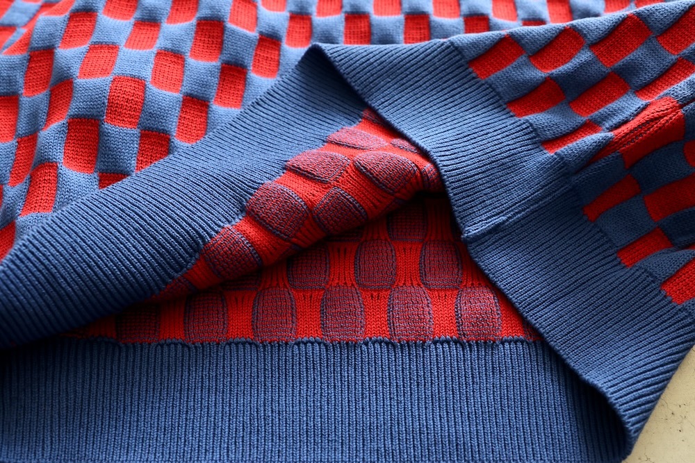 C.E(��������) "RECTANGULAR BLOCK KNIT"