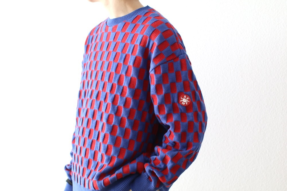 C.E(��������) "RECTANGULAR BLOCK KNIT"