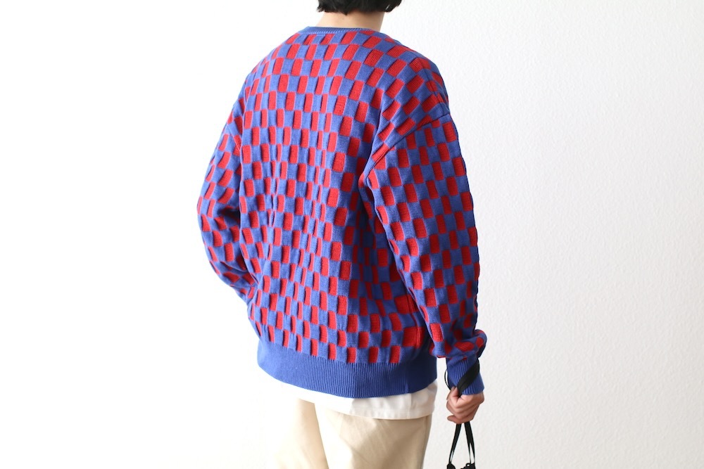 C.E(��������) "RECTANGULAR BLOCK KNIT"