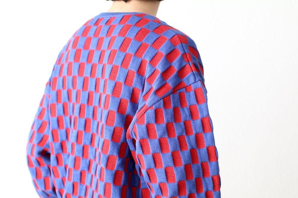 C.E(��������) "RECTANGULAR BLOCK KNIT"