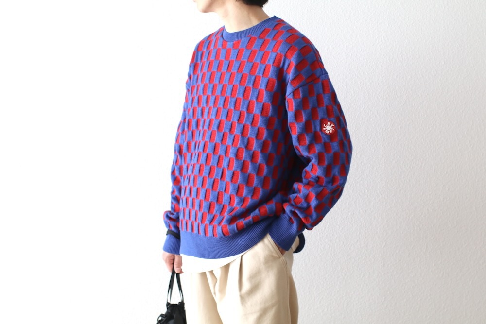 C.E(��������) "RECTANGULAR BLOCK KNIT"