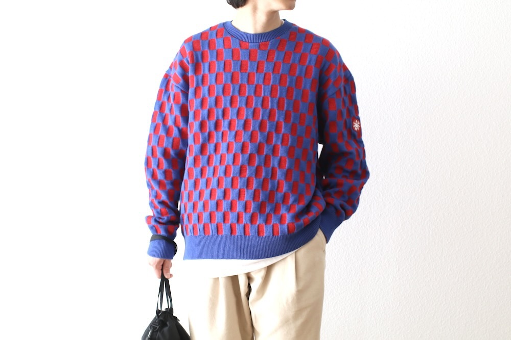 C.E(��������) "RECTANGULAR BLOCK KNIT"