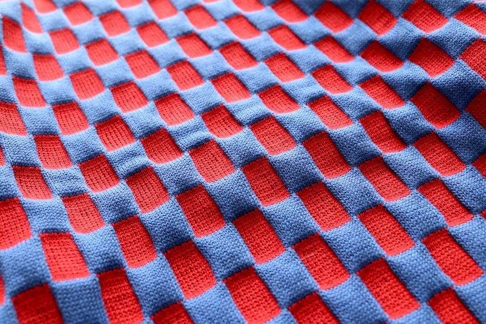 C.E(��������) "RECTANGULAR BLOCK KNIT"