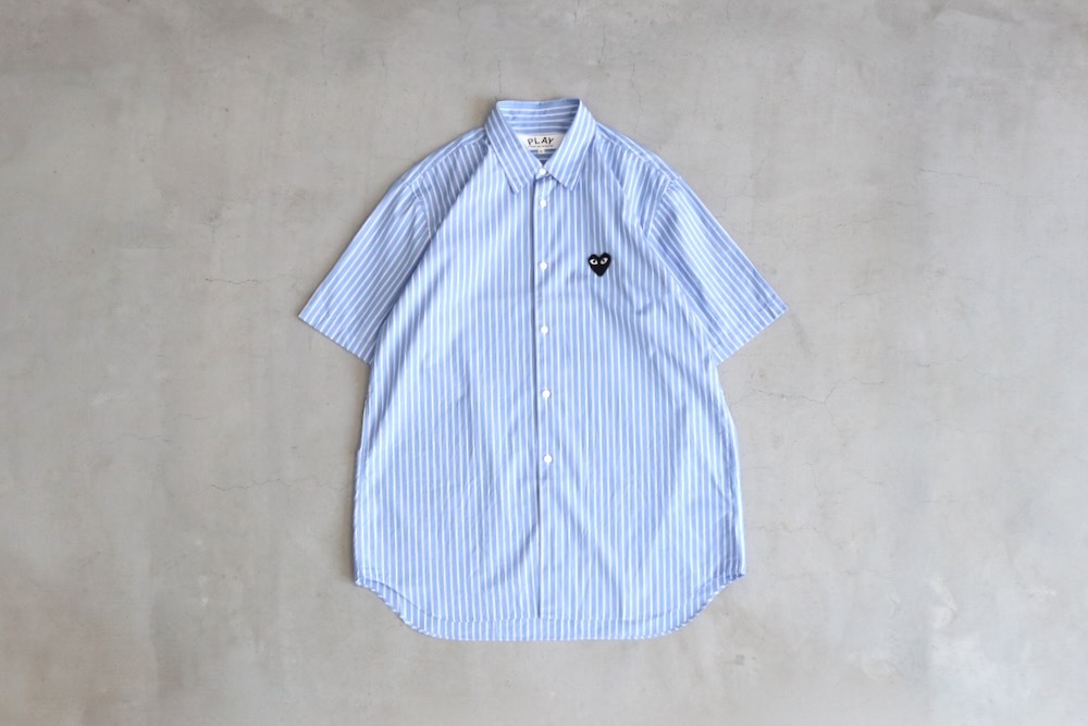 さ*ん様 COMME des GARÇONS short sleeve shir PLAY COMME des GARCONS(プレイ コム デ ギャルソン) 