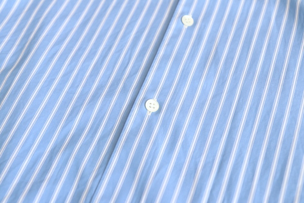 PLAY COMME des GARCONS(�ץ쥤 ���� �� ����륽��) "Striped Short Sleeve Shirt - AX-B022-051 -"