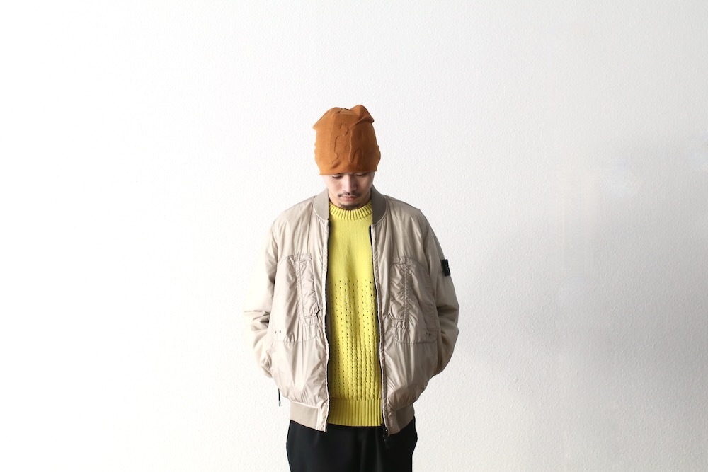 STONE ISLAND(���ȡ��󥢥����� ) "PACKABLE_GARMENT DYED MICRO YARN WITH PRIMALOFT TC BLOUSON"