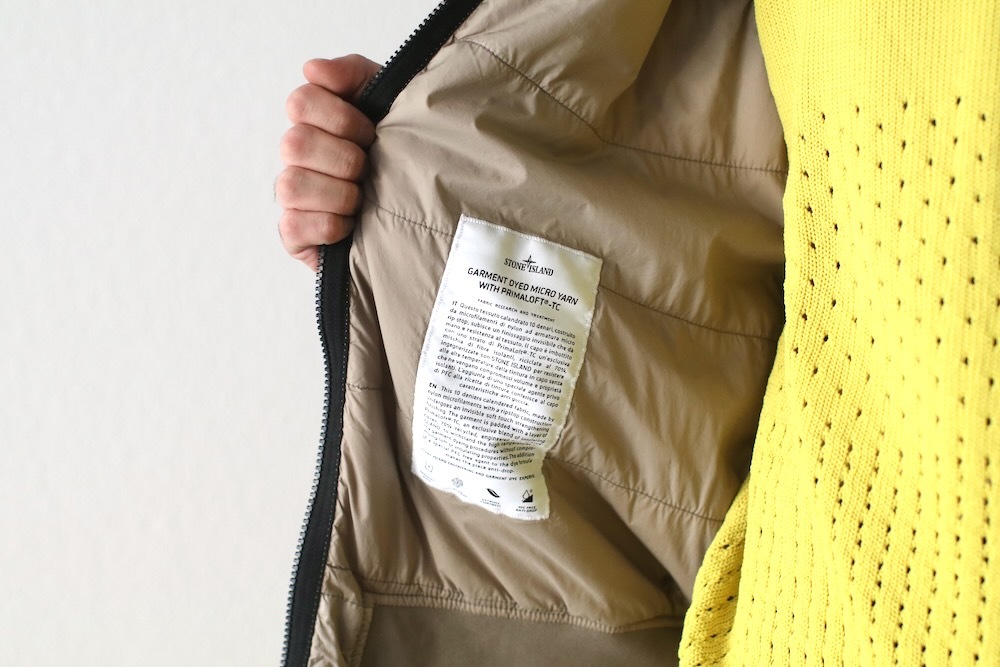 STONE ISLAND(���ȡ��󥢥����� ) "PACKABLE_GARMENT DYED MICRO YARN WITH PRIMALOFT TC BLOUSON"