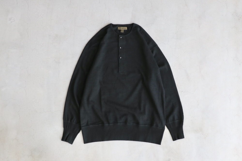 NIGEL CABOURN｜ (50s HENLEY NECK SHIRT (80490020003 110) 80490020003 Nigel Cabourn 50s HENLEY NECK SHIRT ナイジェル