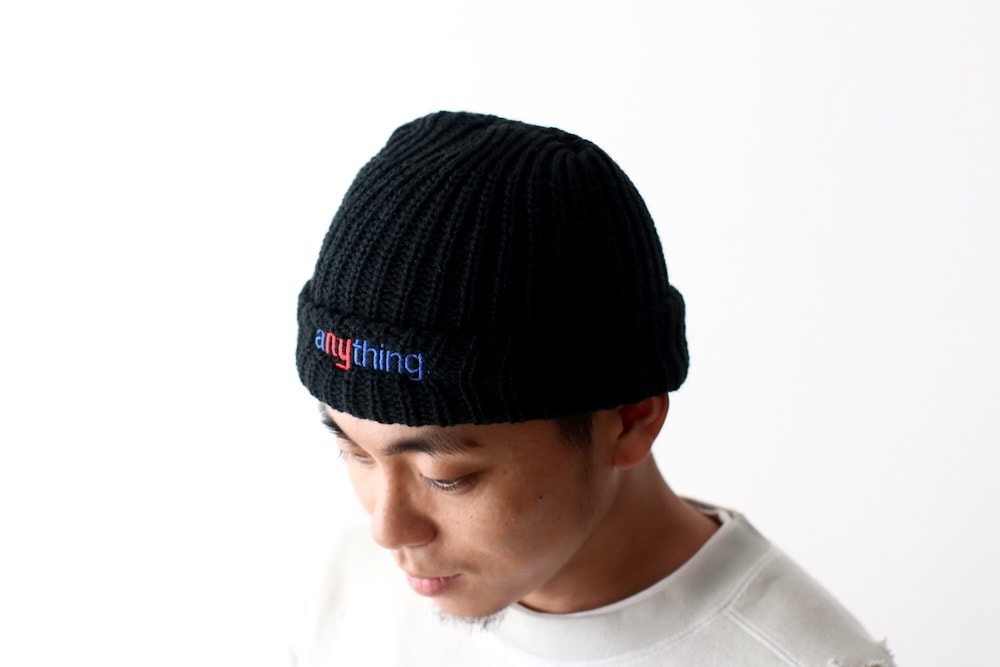 aNYthing (˥ ) "CLASSIC LOGO BEANIE"
