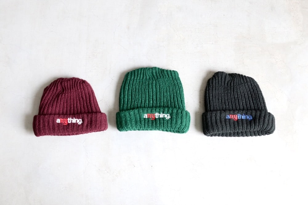 aNYthing (˥ ) "CLASSIC LOGO BEANIE"