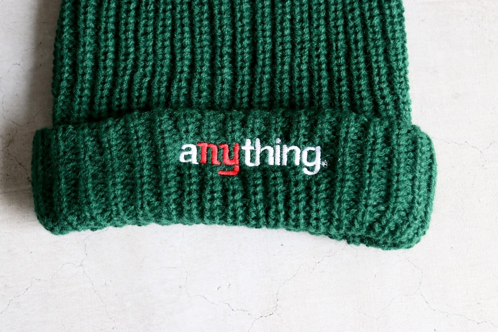 aNYthing (˥ ) "CLASSIC LOGO BEANIE"