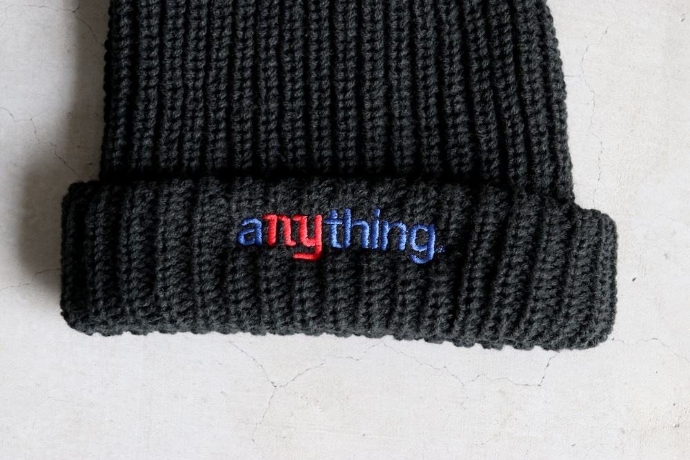 aNYthing (˥ ) "CLASSIC LOGO BEANIE"