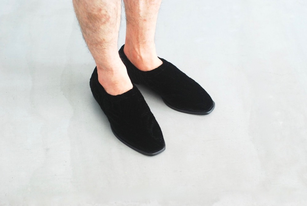 [ask] HenderScheme(���������������) "square ballet velvet quilt"