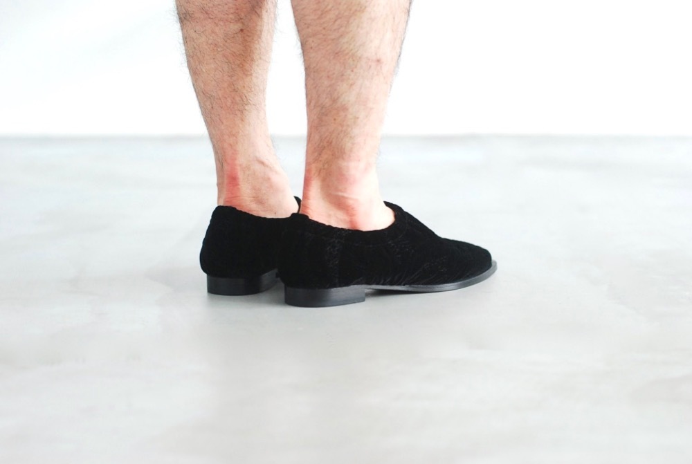 [ask] HenderScheme(���������������) "square ballet velvet quilt"