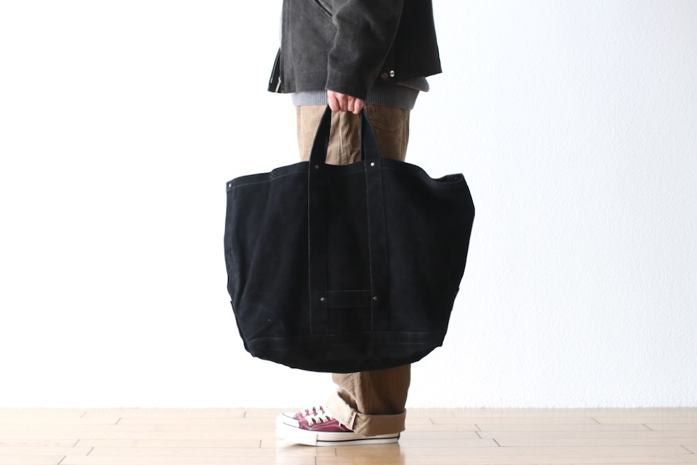 SEVEN BY SEVEN (���֥�Х����֥�) "LEATHER TOTE BAG - Cow split leather -"