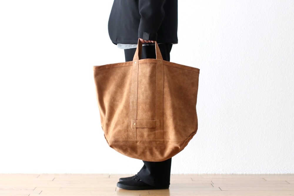 SEVEN BY SEVEN (֥Х֥) "LEATHER TOTE BAG - Cow split leather -"