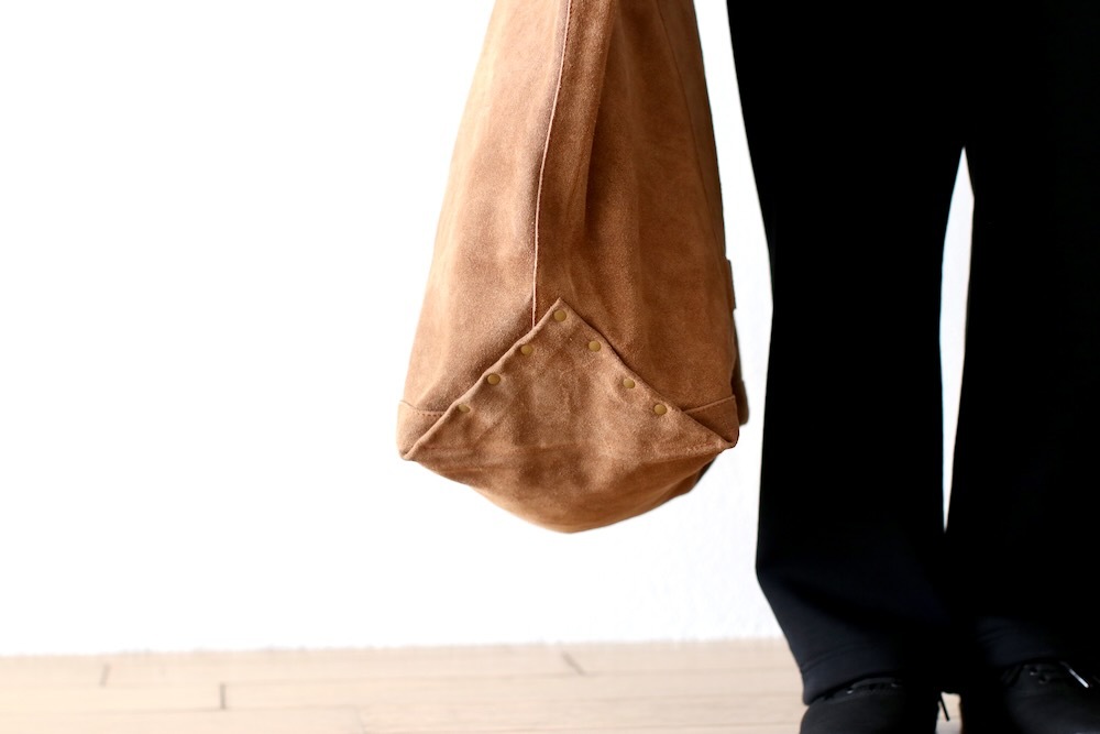 SEVEN BY SEVEN (֥Х֥) "LEATHER TOTE BAG - Cow split leather -"