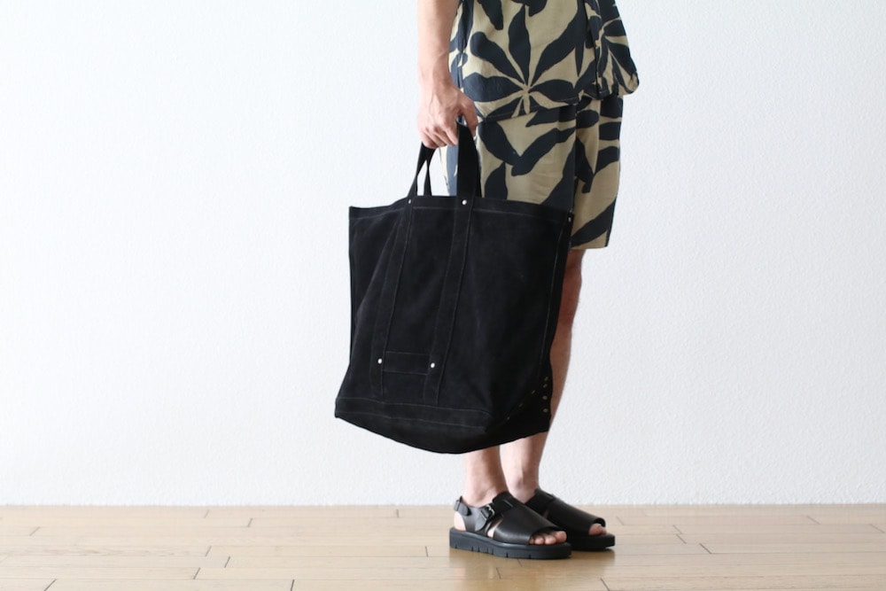SEVEN BY SEVEN (���֥�Х����֥�) "LEATHER TOTE BAG - Cow split leather -"