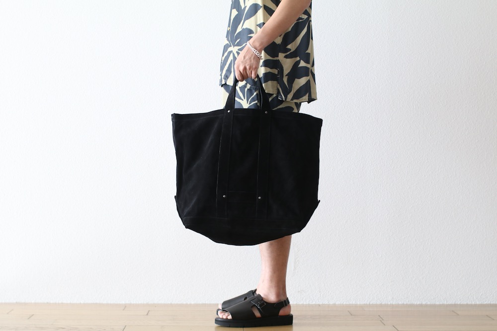SEVEN BY SEVEN (���֥�Х����֥�) "LEATHER TOTE BAG - Cow split leather -"
