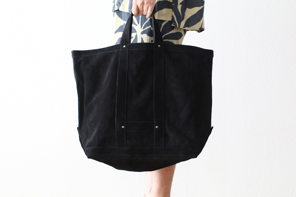 SEVEN BY SEVEN (���֥�Х����֥�) "LEATHER TOTE BAG - Cow split leather -"