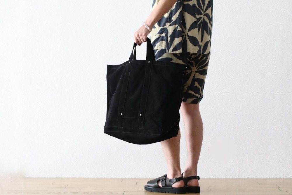 SEVEN BY SEVEN (���֥�Х����֥�) "LEATHER TOTE BAG - Cow split leather -"