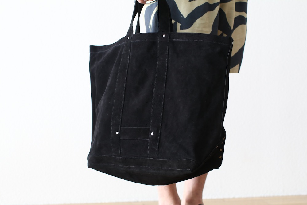 SEVEN BY SEVEN (���֥�Х����֥�) "LEATHER TOTE BAG - Cow split leather -"